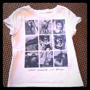 Old Navy Collectibles Audrey Hepburn tee; 2T